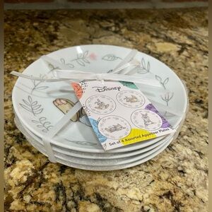 DIsney THUMPER Appetizer Plates - set of 4 - Brand new - adorable!!